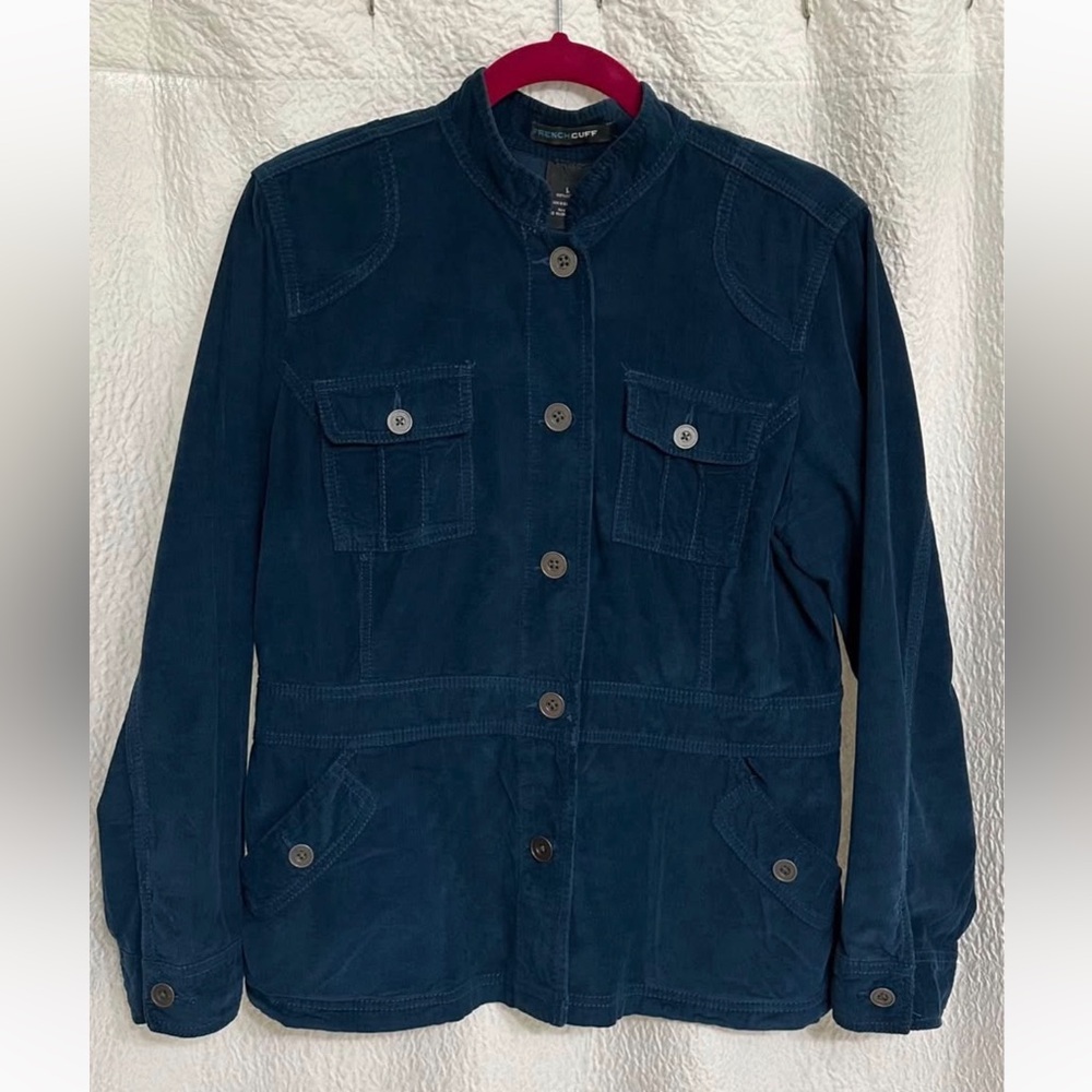 French Cuff Corduroy Utility Jacket – Women’s Large